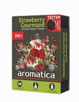 Ароматизатор воздуха AR-10 "Strawberry Gourmand" гелевый под сиденье 200г серии "Aromatica"